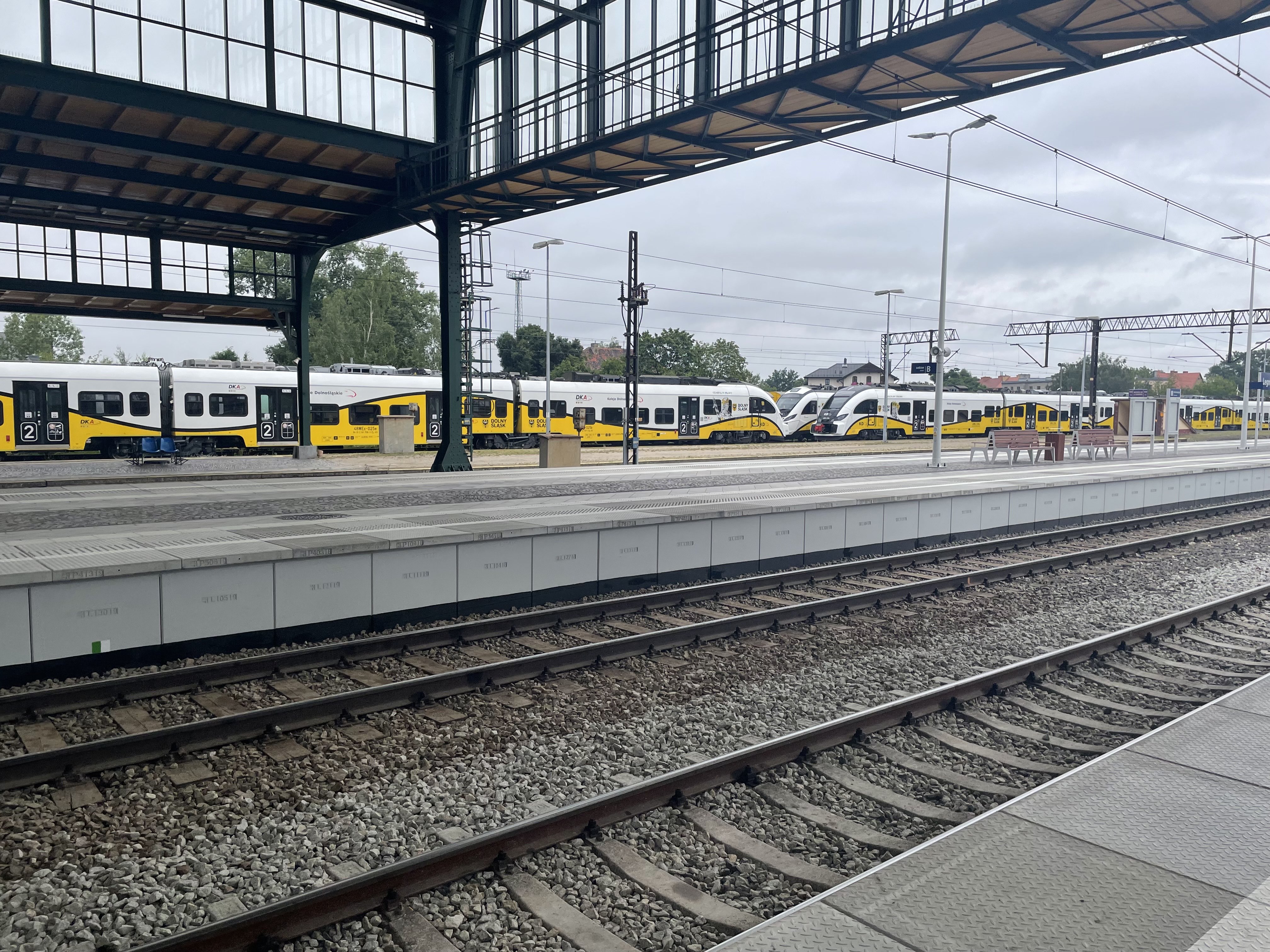 cool trains in legnica